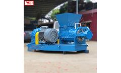 WEIJIN - Model LF500 - IIR butyl rubber crushing machine Waste rubber crushing machine