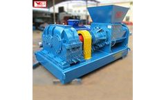 WEIJIN - Model LF500 - Rubber tube crushing machine Glove crushing machine