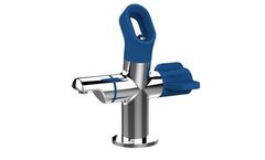 Blueline - Model Type 45 - Upright Bubbler with Rubber Guard and Bottle Filler