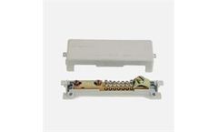 Pittas - Model PVC - Ms-Cu/Zn - Equipotential Bonding Rail Brass bars