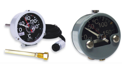 Qualitrol - Model 165/167 and AKM 47080 - Side Mount Bi-Metal Thermometers