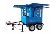 ACORE - Model MTP - Mobile Transformer Oil Filtration Machine on Trailer