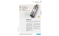 NivuBar - Model G II -HSB0 NBPX XXXX XXG - Submersible Probe Brochure
