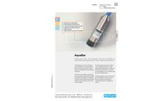 NIVUS AquaBar - Model II -HSB0 AB - Submersible Probe Brochure
