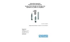 Pressure Probes - Instruction Manual