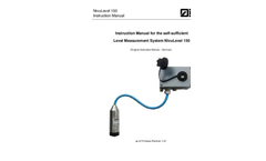 NivuLevel - Model 150 -NL10150 - Self-Sufficient Level Measurement Autarcic Data Logger System Manual