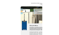 NivuLink Micro - Model NLG - Self-Sufficient Data Logger - Brochure