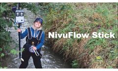 Easy Discharge Measurement with NivuFlow Stick - Video