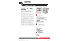 Thermox - Model TM2000 - Trace Oxygen Analyzer - Datasheet