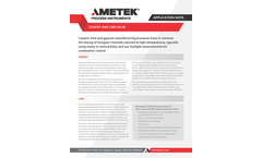Cement and Lime Kilns - Application Notes