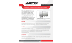 Use of TDLAS Based Analyzers for Real-Time Process Control in Ethylene Oxide Production - Application Notes