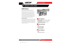 THERMOX Model CEM Humox Oxygen Analyzer Datasheet