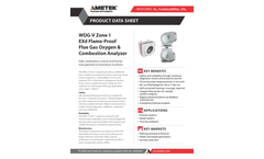 AMETEK PI WDG-V Zone1 Analyzer - Datasheet