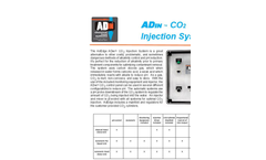 AdEdge ADIN - CO2 Injection System - Brochure