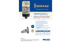 Moldex - Model Zebras-NRR 33dB - Disposable Earplugs - Brochure