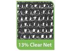 Green Tek - 13% Combined Clear Anti-Hail Net