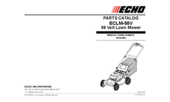 Echo - Cordless String Trimmer Brochure