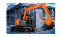 Hitachi - Model ZX75US-5 - Reduced Tail Swing Excavator