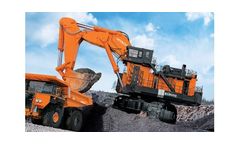 Hitachi - Model EX8000-6 - Mining Shovel