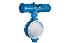 Xinhai-Valve - Model D643H - Pneumatic Flange Butterfly Valve