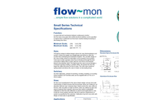 Flow Mon - Low Flow Rate Indicator-  Brochure