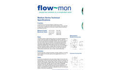Flow Mon - Medium Flow Rate Indicator - Brochure