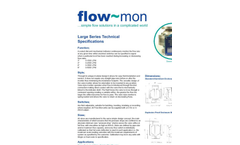 Flow Mon - Plastic Sight Flow Indicator -  Brochure