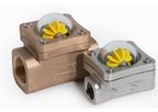 Flow Mon - Spinner Style Sight Flow Indicator