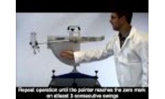 British Pendulum Skid Resistance Tester - Cooper - Video