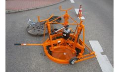 Model LW 800 - Manhole Frame Lifter: Partially Hydraulic