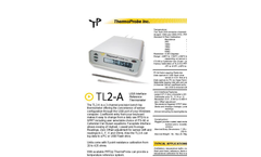 Model TL2-A - Precision Bench Top Laboratory Reference Thermometer Brochure