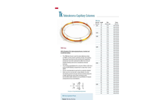Model TRB-5MS - Capillary Columns Brochure