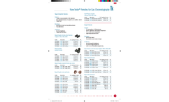 Teide - Ferrules for Gas Chromatography - Datasheet