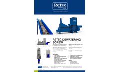 ReTec - Dewatering System - Brochure