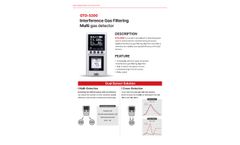 Gastron - Model GTD-5200 - Sampling Multi Gas Detector - Datasheet
