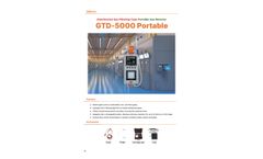 Gastron - Model GTD-5000 - Sampling Portable Gas Detector - Datasheet