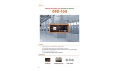 Gastron - Model GPD-100 - Sampling Portable Gas Detector - Datasheet