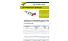 Coiled Durvinil - Model TAM - Grouting Pipes Brochure