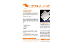 Micro-Media - Filter Pads Brochure
