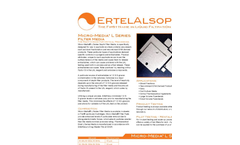 Micro-Media - L Series - Depth Filter Media Brochure