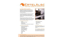 ErtelAlsop - Model Letre Series - 24" and 36" Plate and Frame Filters - Brochure