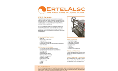 ErtelAlsop - Model EFS Series - 12" Plate and Frame Filter Press - Brochure