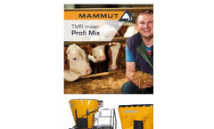 Profi Mix - Model TMR - Mixer Brochure