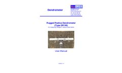 Radius - Model Type DR1W - Dendrometer - Manual