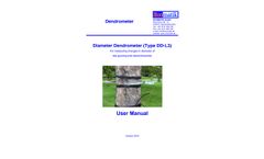 Ecomatik - Model Type DD-L3 - Diameter Dendrometer  - Manual