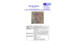 Ecomatik - Model SF-L - Sap Flow Sensors - Technical Data Sheets