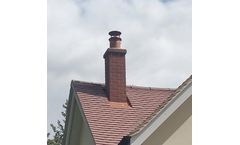 Ascentor - Slope Mounted Pre-Fabricated Chimney Stack