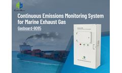 Cubic Instruments Continuous Emissions Monitoring System for Marine Exhaust Gas  (Gasboard-9085)