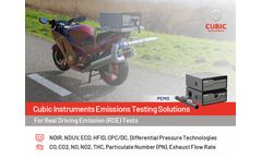 Cubic Instruments Emissions Testing Solutions for Vietnam's New Motorcycle Emissions Standards