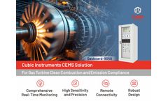 Cubic Instruments Real-Time CEMS Solution for Gas Turbine Emissions Monitoring